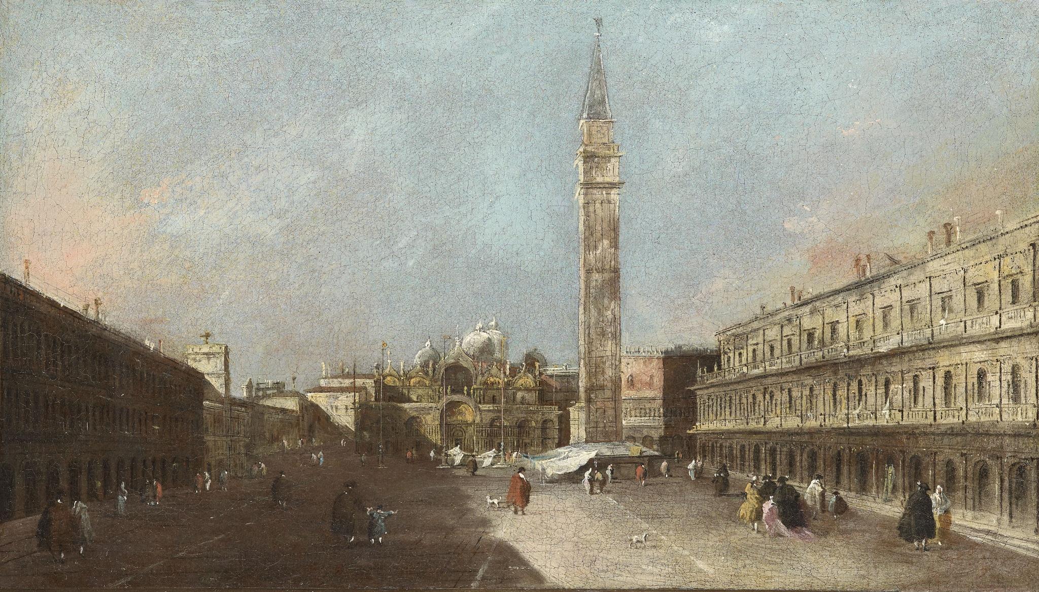 Piazza San Marco Looking Towards the Piazzetta